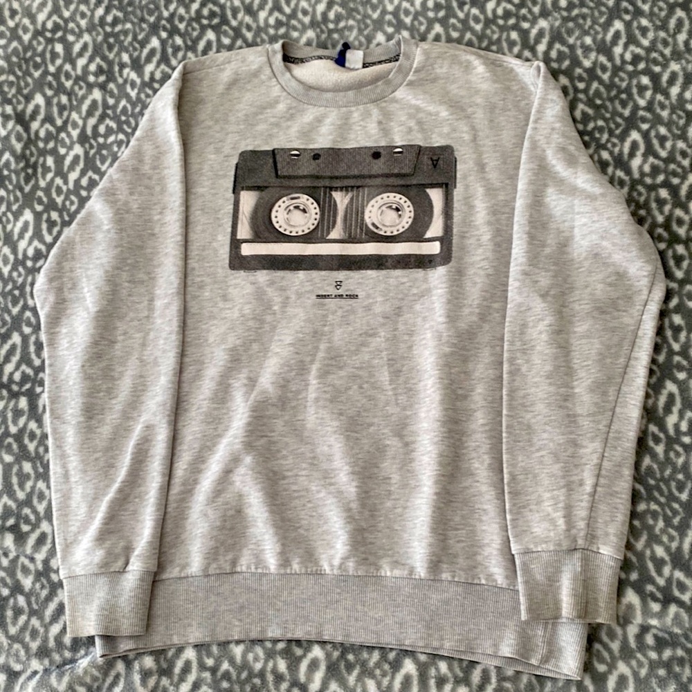 H&M Cassette Sweatshirt